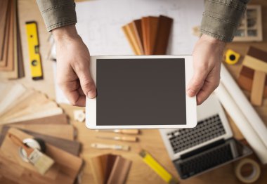 Ev yenileme app dijital Tablet