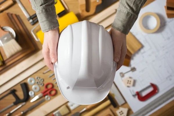 Segurança no local de trabalho — Fotografia de Stock