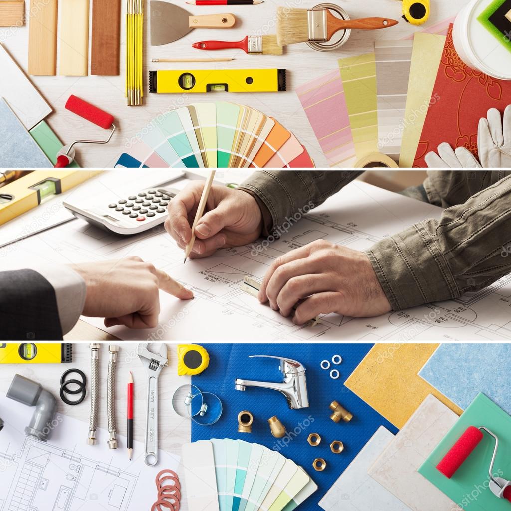 Home improvement and renovation — Stock Photo © stockasso #78290368