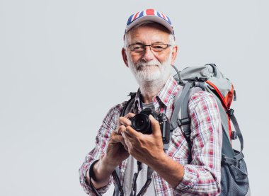 Senior adventurer and photographer