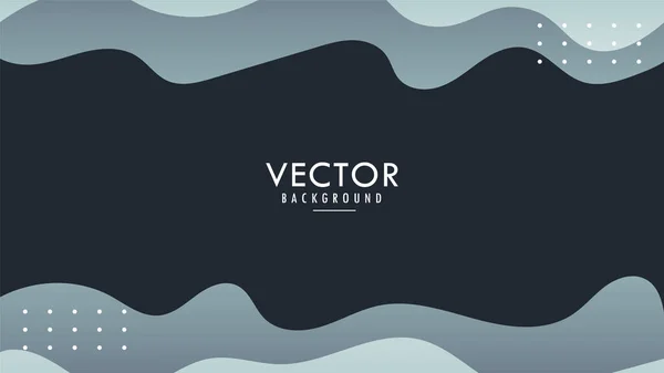 Wavy Wave Liquid Fluid Vector Abstract Background Wallpaper Light Gradient — 스톡 벡터