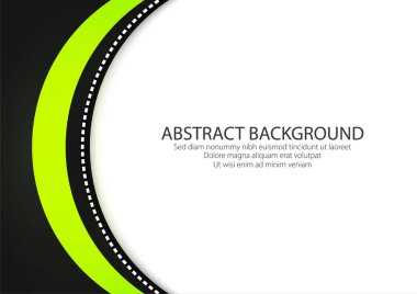 Arkaplan Duvar Kağıdı Şirketi Modern Sunum Vektörü Grafik Tasarımı Yeşil Işık Çizgisi Şablonu