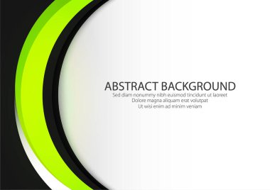 Arkaplan Duvar Kağıdı Şirketi Modern Sunum Vektörü Grafik Tasarımı Yeşil Işık Çizgisi Şablonu