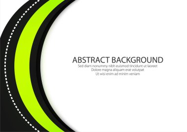 Arkaplan Duvar Kağıdı Şirketi Modern Sunum Vektörü Grafik Tasarımı Yeşil Işık Çizgisi Şablonu