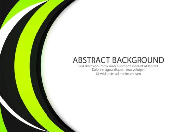 Arkaplan Duvar Kağıdı Şirketi Modern Sunum Vektörü Grafik Tasarımı Yeşil Işık Çizgisi Şablonu