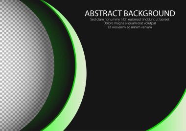 vektör koyu soyut modern vektör şablonu arka plan dokusu lüks yeşil katman etkisi