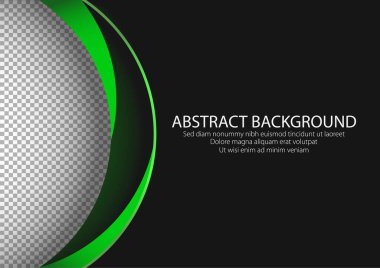 Arkaplan Duvar Kağıdı Şirketi Modern Sunum Vektörü Grafik Tasarımı Yeşil Işık Çizgisi Şablonu