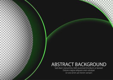 vektör koyu soyut modern vektör şablonu arka plan dokusu lüks yeşil katman etkisi