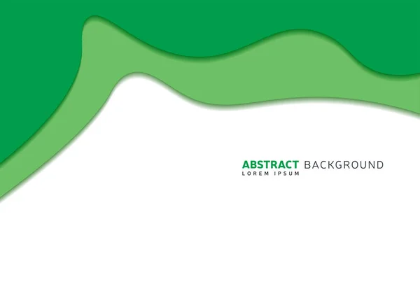 Papier Abstrait Moderne Fond Coupe Papier Peint Avec Des Formes — Image vectorielle