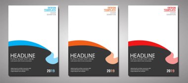 Broşür Kapağı Şablonu, Dergi Şablonu, Business Modern Poster, Yıllık Rapor Şablonu