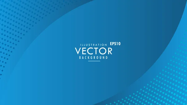 Vector Graphic Design Modern Blue Calm Gradient Background Wallpaper Business — Stock Vector