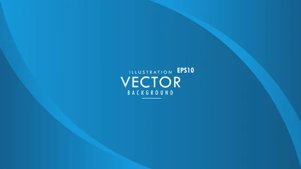 Design Gráfico Vetorial Moderno Azul Calmo Fundo Gradiente Papel Parede — Vetor de Stock