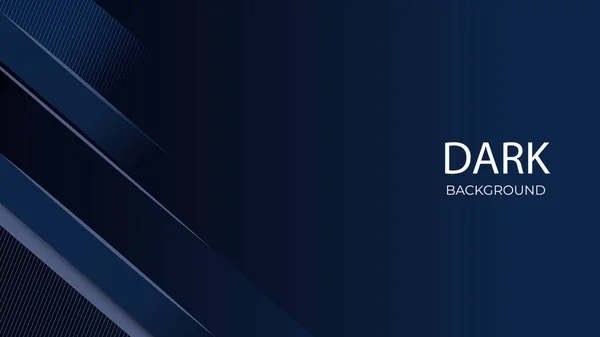 vektör grafik tasarımı Dark Black Blue iş, şirket, ofis, şirket, web, sunum, yayın, yan boş alan EPS 10 için soyut arkaplan duvar kağıdı