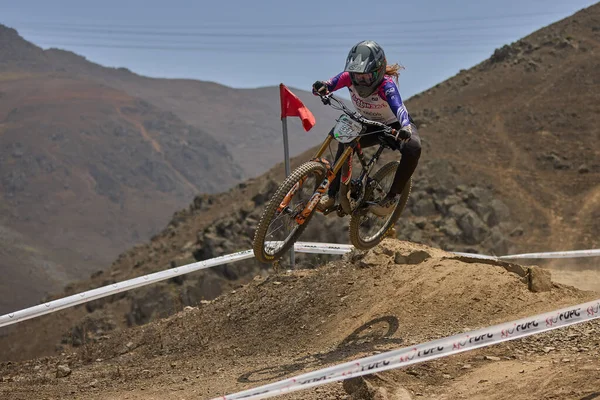 American Series MTB DHI Lima, Amancay 'da doğal iniş pistinde hızlı hareket