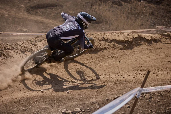 American Series MTB DHI Lima, Amancay 'da doğal iniş pistinde hızlı hareket