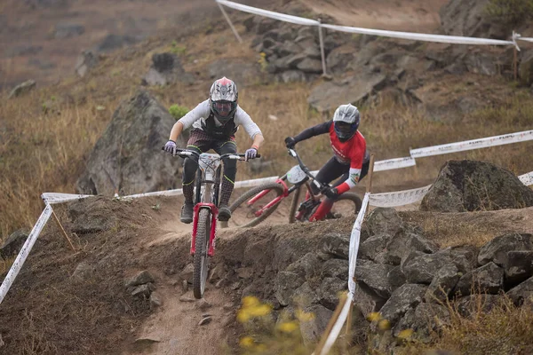 American Series MTB DHI Lima, Amancay 'da doğal iniş pistinde hızlı hareket