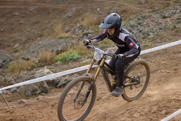 American Series MTB DHI Lima, Amancay 'da doğal iniş pistinde hızlı hareket