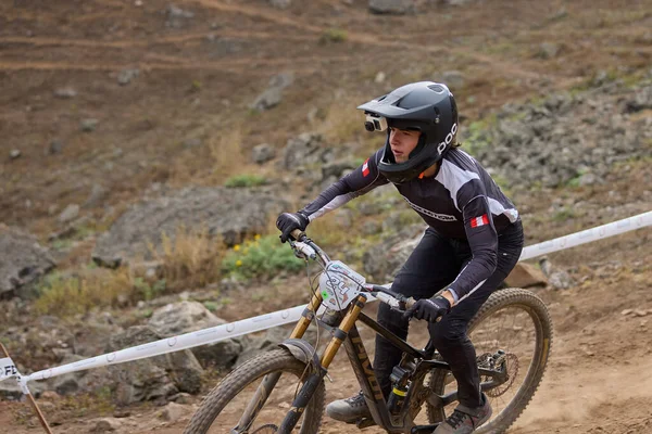 American Series MTB DHI Lima, Amancay 'da doğal iniş pistinde hızlı hareket