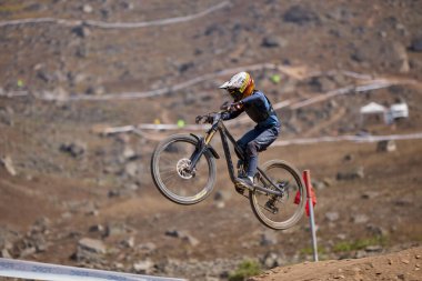 Geleceğin şampiyonu olacak. Amerikan Serisi MTB Lima pistinin her taşında hassasiyet ve cesaret var..