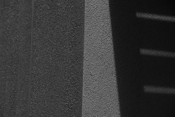 Luce Ombra Sfondo Grezzo Grigio Cemento Nero — Foto Stock