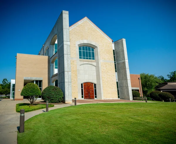 Julho 2020 Greenville Carolina Sul Eua Príncipe Paz Igreja Católica — Fotografia de Stock