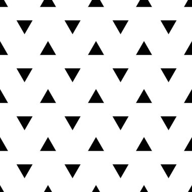 Kusursuz desenli geometrik siyah üçgen güzeldir. Arkaplan, kapak, kumaş, moda vs. için uygun.