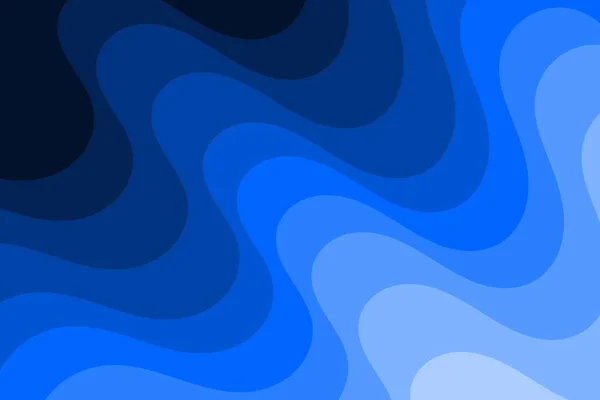Gebogene Flüssigen Hintergrund Mit Schöner Farbe — Stockvektor