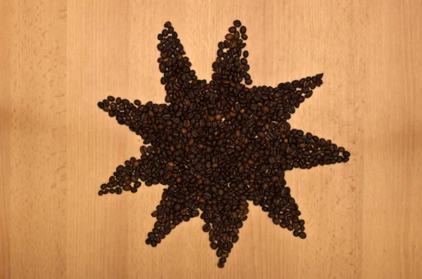 Estrela de café — Fotografia de Stock