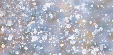 Mavi yuvarlak elementli modaya uygun soyut sanat şablonları. Sosyal medya paylaşımı, mobil uygulamalar, afiş tasarımları ve online reklamlar için uygun. Soyut doku arkaplanının fotoğrafı