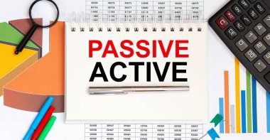 Metin PASSIVE Çizelgesi, iş ile Araçlar ve Notlar ile Not Defteri