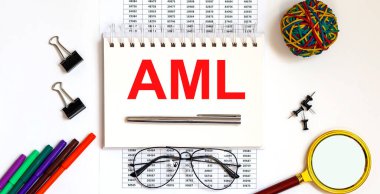 Ofis araçlarıyla AML 'yi aklayan Para Karşıtı Defter