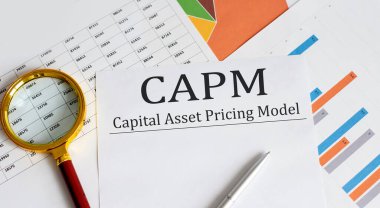 Masada CAPM Sermaye Fiyatlandırma Modeli ile kağıt, iş