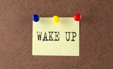 İleti Tahtasında yazılan up metnini uyandır.