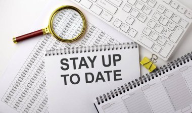 Not defterine klavye ve planlama ile yazılan tarihli metne kadar kal