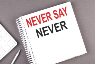 Not defterine asla hesap makinesi ve kalemle yazma deme.