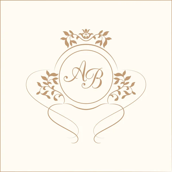 Monogram — Stockvector