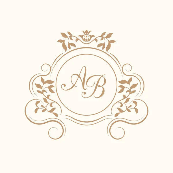 Monogramme — Image vectorielle