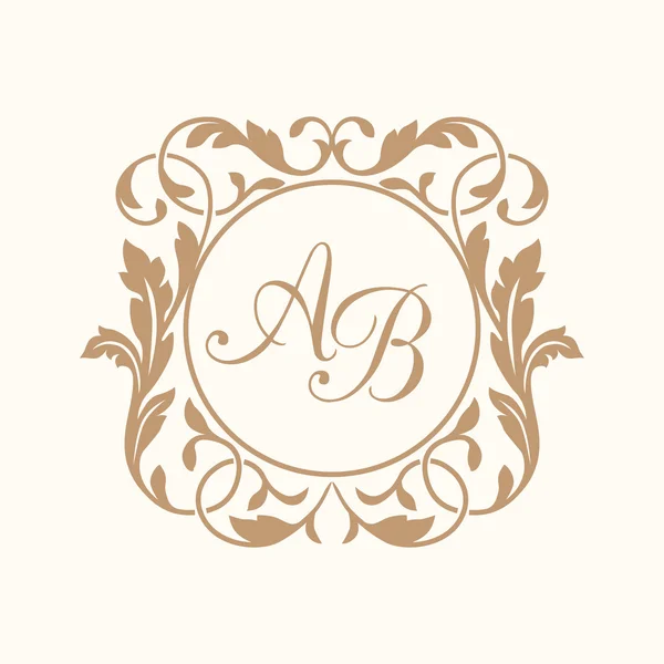 Monogramme — Image vectorielle