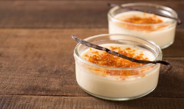 Vanilya Fasulyesi Creme brulee