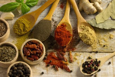 farklı baharatlar