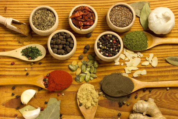 Various spices — Stock Photo, Image