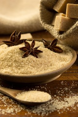 kahverengi şeker cubes