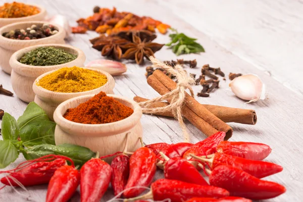 Colourful spices — Stock Photo, Image