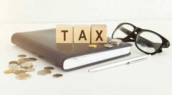 Imposto Retorno Renda Individual Formulário Contabilidade Financeira Tempo Para Impostos — Fotografia de Stock