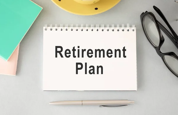 Retirement plan, pension fund investment and financial concept.