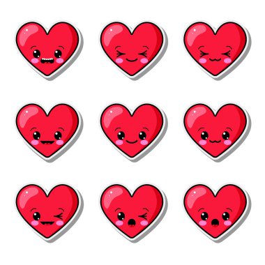 Komik kalplerin koleksiyonu