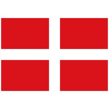 Malta Hükümdar Askeri Düzeni Ulusal Bayrağı - Düz renk simgesi.