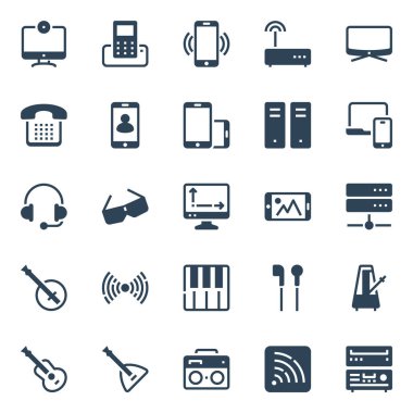 Aygıtlar için simge simgeleri.