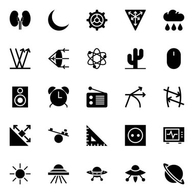 Bilim için simge simgeleri.