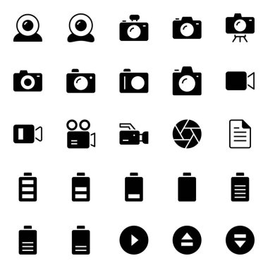 Çokluortam simgeleri.